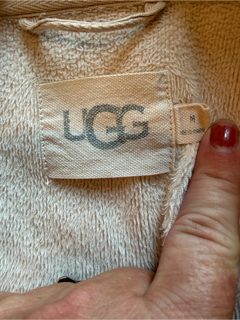 Ugg Robe Oatmeal Cream - Picture 6 of 9